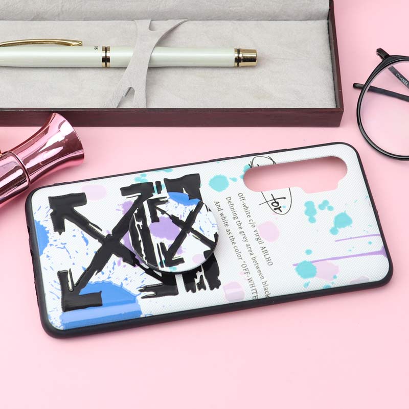 قاب فانتزی برجسته + پاپ سوکت کد17 شیائومی Mi Note 10 Lite