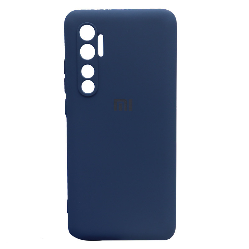 قاب طرح سیلیکونی محافظ لنزدار Xiaomi Mi Note 10 Lite