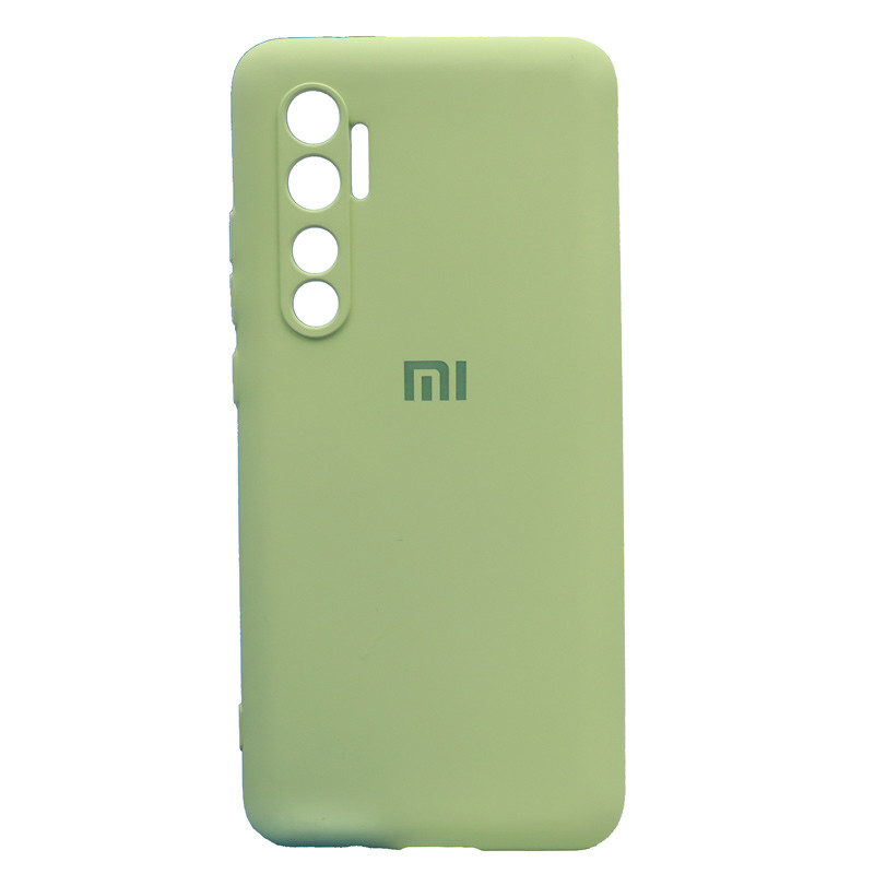 قاب طرح سیلیکونی محافظ لنزدار Xiaomi Mi Note 10 Lite