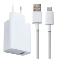 شارژر دیواری فست شارژ Xiaomi Note 9 Pro MDY-11-EZ QC PD 3A 33W سرجعبه + کابل Type-C