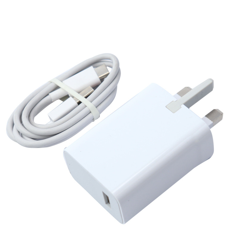 شارژر دیواری فست شارژ Xiaomi Note 9 Pro MDY-11-EY QC3 PD 3A 33W سرجعبه + کابل Type-C