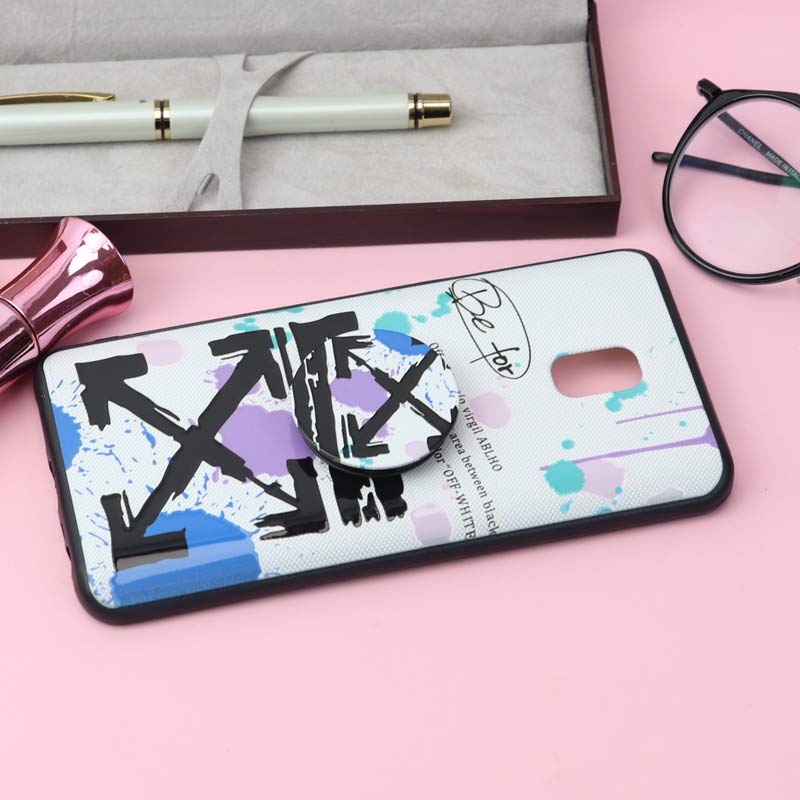 قاب فانتزی برجسته + پاپ سوکت کد17 شیائومی Redmi 8A