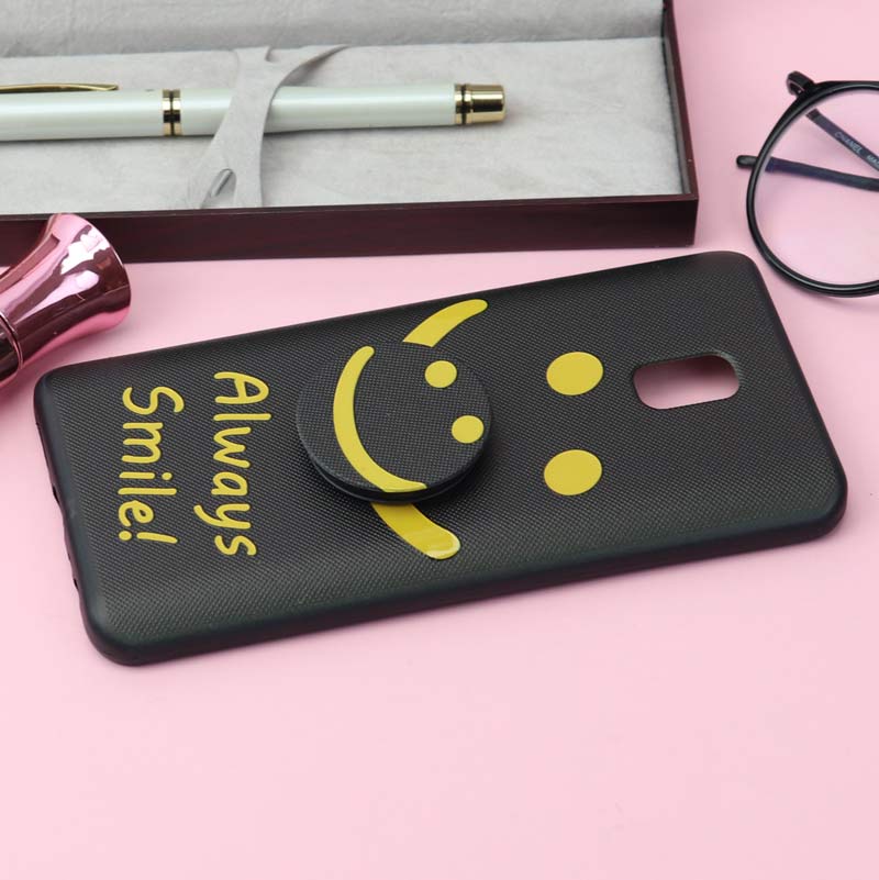 قاب فانتزی برجسته + پاپ سوکت کد14 شیائومی Redmi 8A