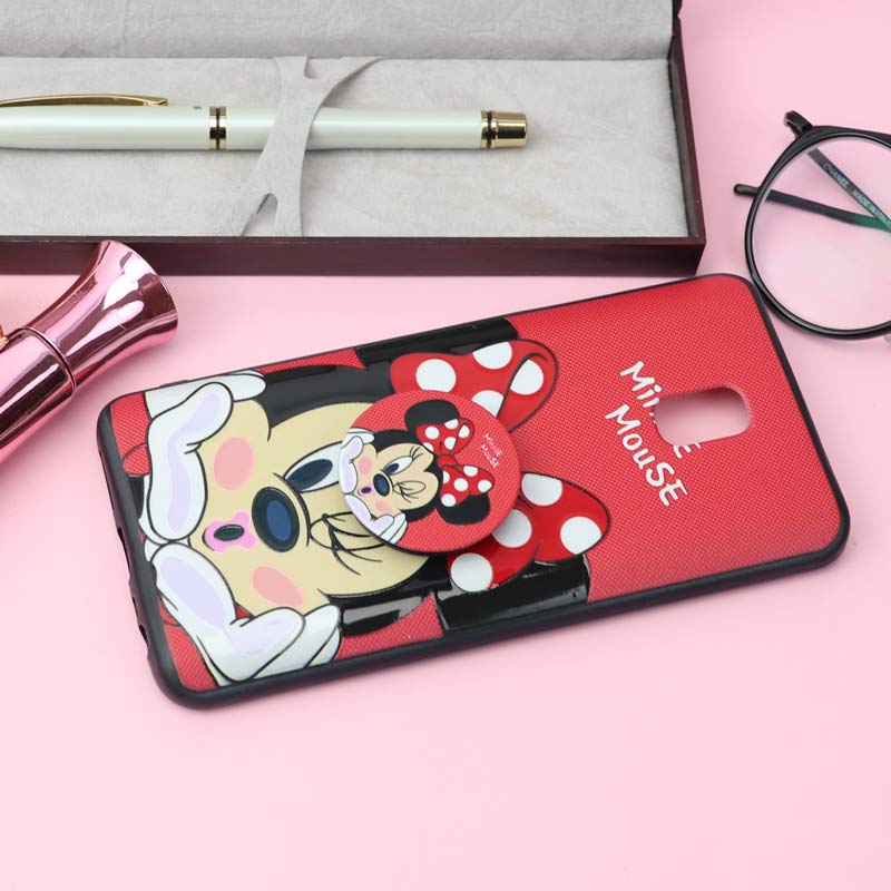 قاب فانتزی برجسته + پاپ سوکت کد9 شیائومی Redmi 8A