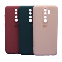 قاب طرح سیلیکونی محافظ لنزدار Xiaomi Redmi Note 8 Pro