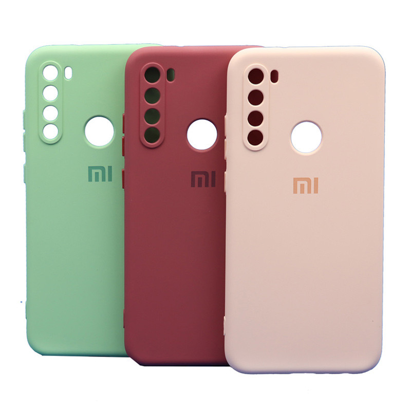 قاب طرح سیلیکونی محافظ لنزدار Xiaomi Redmi Note 8