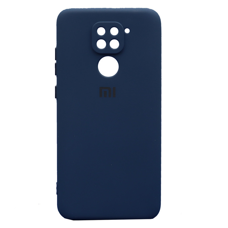 قاب طرح سیلیکونی محافظ لنزدار Xiaomi Redmi Note 9