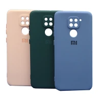 قاب طرح سیلیکونی محافظ لنزدار Xiaomi Redmi Note 9