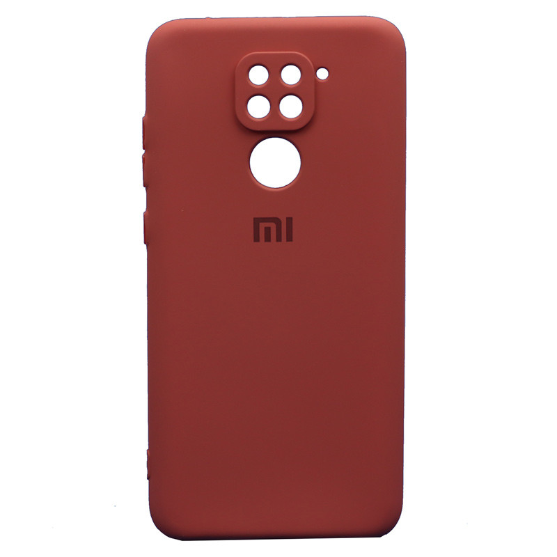 قاب طرح سیلیکونی محافظ لنزدار Xiaomi Redmi Note 9