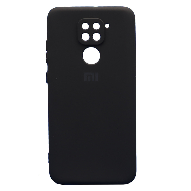 قاب طرح سیلیکونی محافظ لنزدار Xiaomi Redmi Note 9