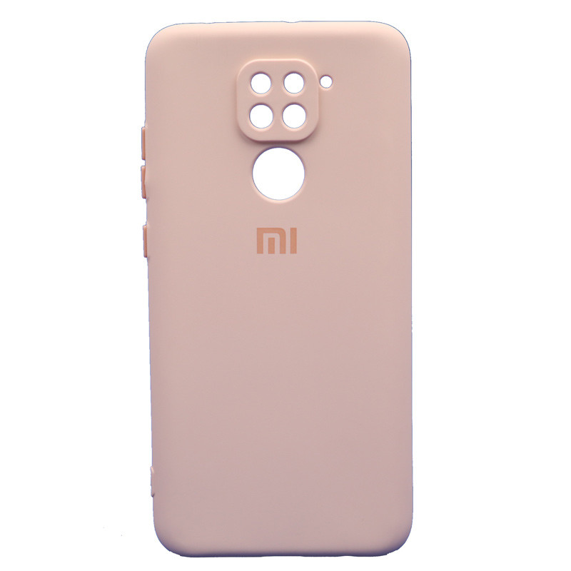 قاب طرح سیلیکونی محافظ لنزدار Xiaomi Redmi Note 9