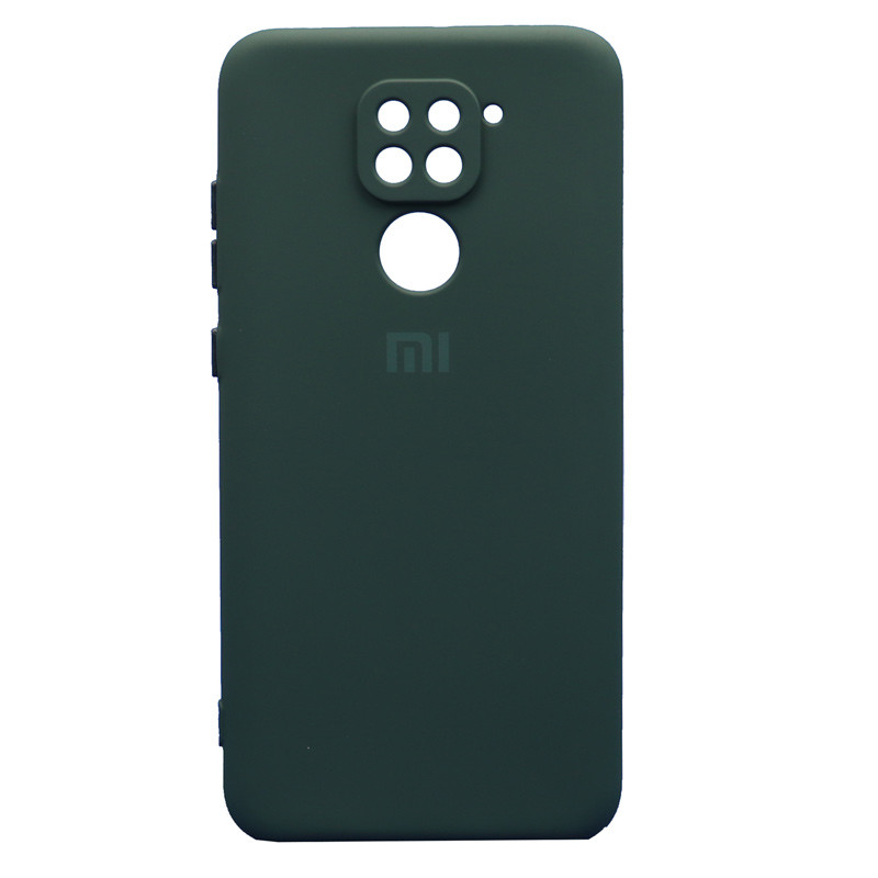 قاب طرح سیلیکونی محافظ لنزدار Xiaomi Redmi Note 9