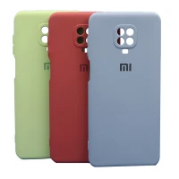 قاب طرح سیلیکونی محافظ لنزدار Xiaomi Redmi Note 9s / Note 9 Pro
