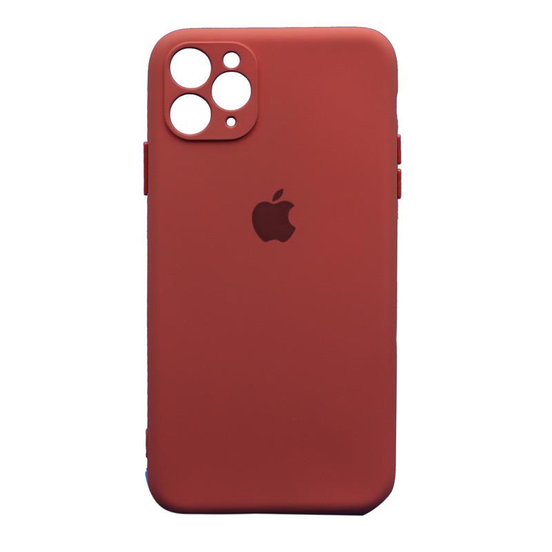 قاب طرح سیلیکونی محافظ لنزدار iPhone 11 Pro Max