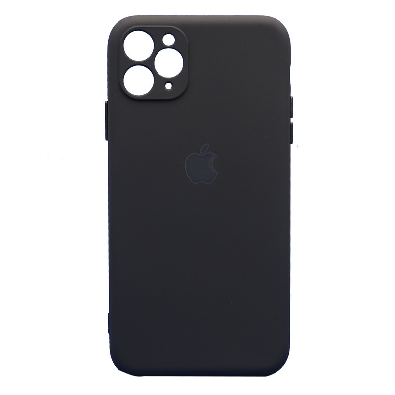 قاب طرح سیلیکونی محافظ لنزدار iPhone 11 Pro Max