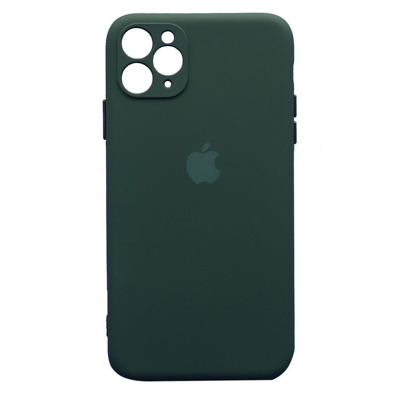 قاب طرح سیلیکونی محافظ لنزدار iPhone 11 Pro Max