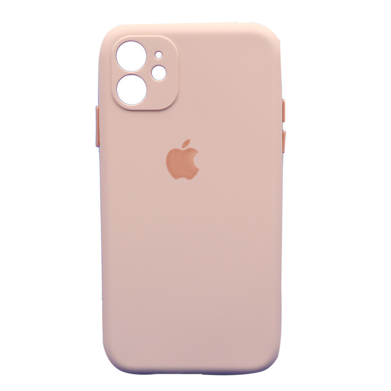 قاب طرح سیلیکونی محافظ لنزدار iPhone 11