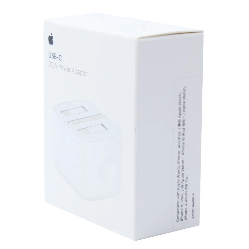 شارژر دیواری اورجینال 20 وات اپل iPhone MHJF3B/A PD