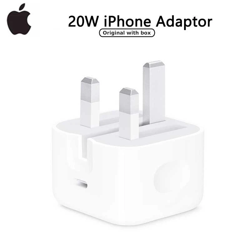 شارژر دیواری اورجینال 20 وات اپل iPhone MHJF3B/A PD