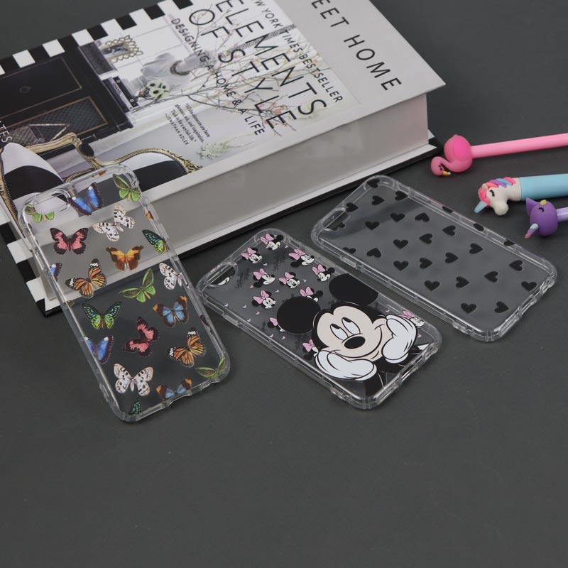 قاب ژله ای بی رنگ طرحدار آیفون iPhone 6 / 6s