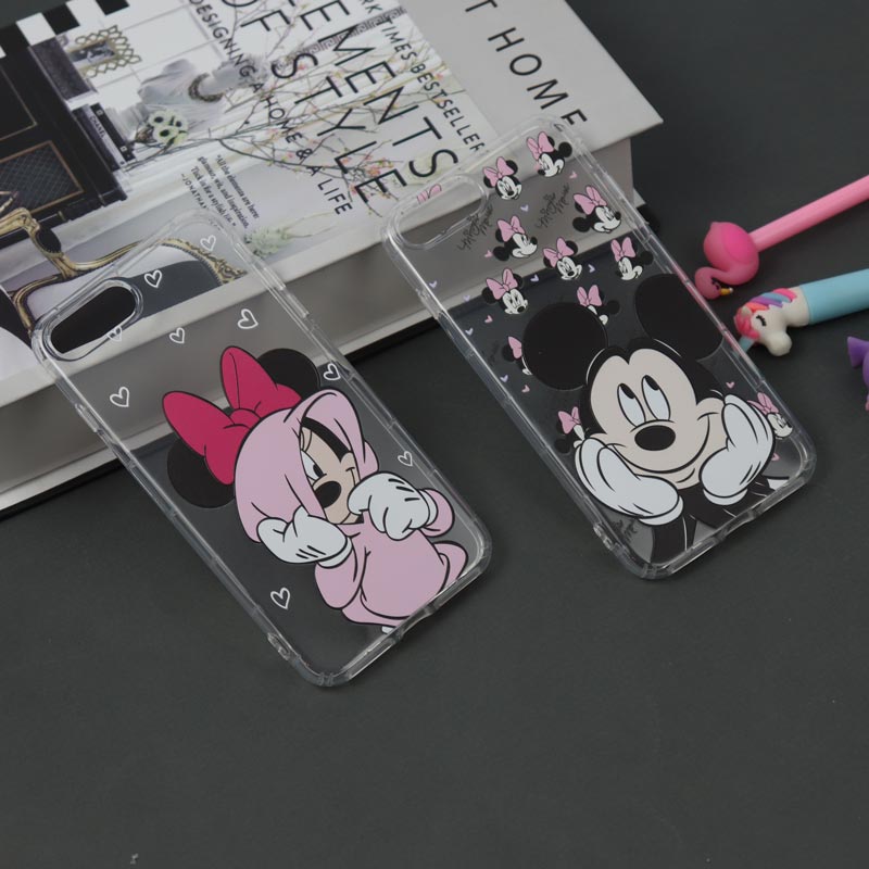 قاب ژله ای بی رنگ طرحدار آیفون iPhone 7 Plus / iPhone 8 Plus