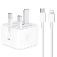 شارژر دیواری اورجینال iPhone MU7W2ZP PD 18W + کابل آیفونی