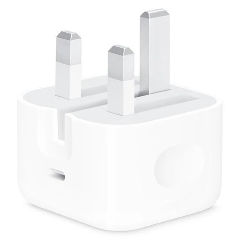 شارژر دیواری اورجینال iPhone MU7W2ZP PD 18W + کابل آیفونی