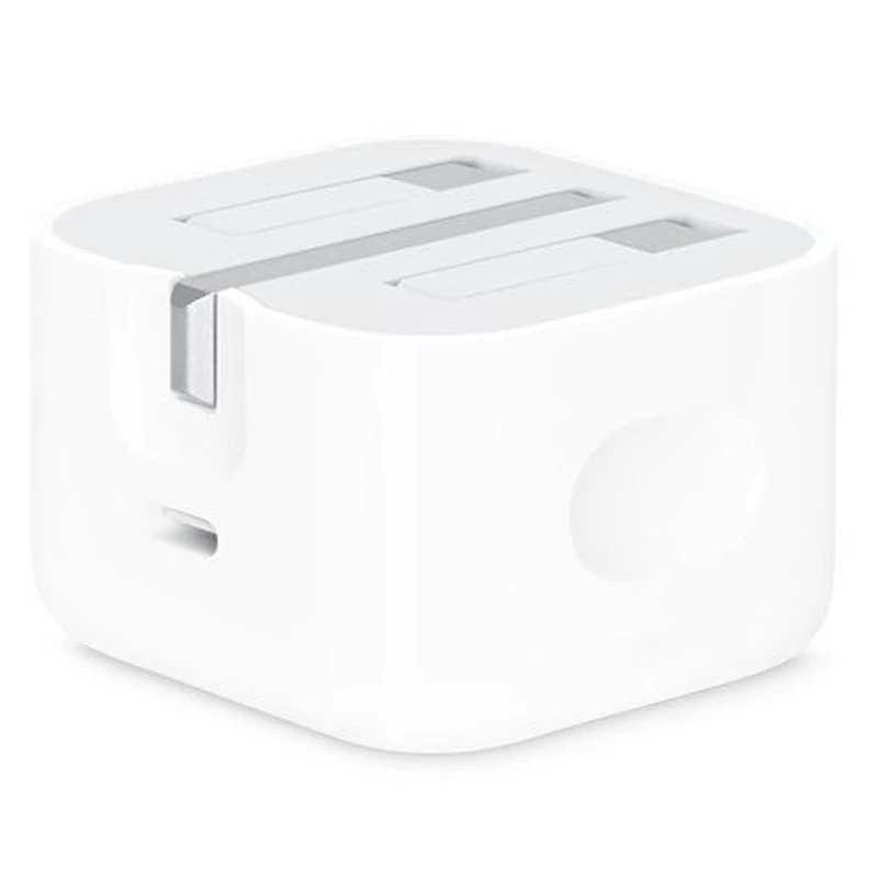 شارژر دیواری اورجینال iPhone MU7W2ZP PD 18W + کابل آیفونی