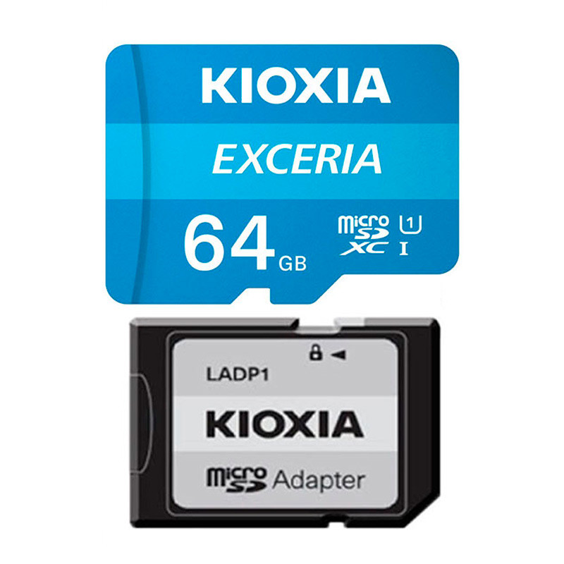 رم میکرو 64 گیگ کیوکسیا Kioxia EXCERIA U1 C10 100MB/s + خشاب