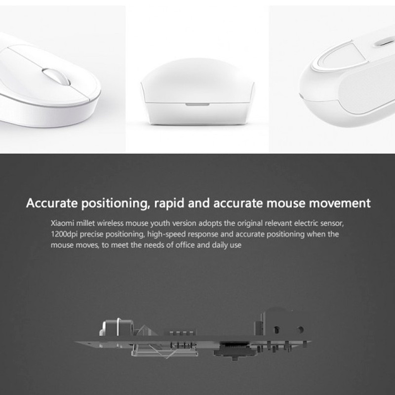 موس بی‌ سیم شیائومی مدل Xiaomi WXSB01MW