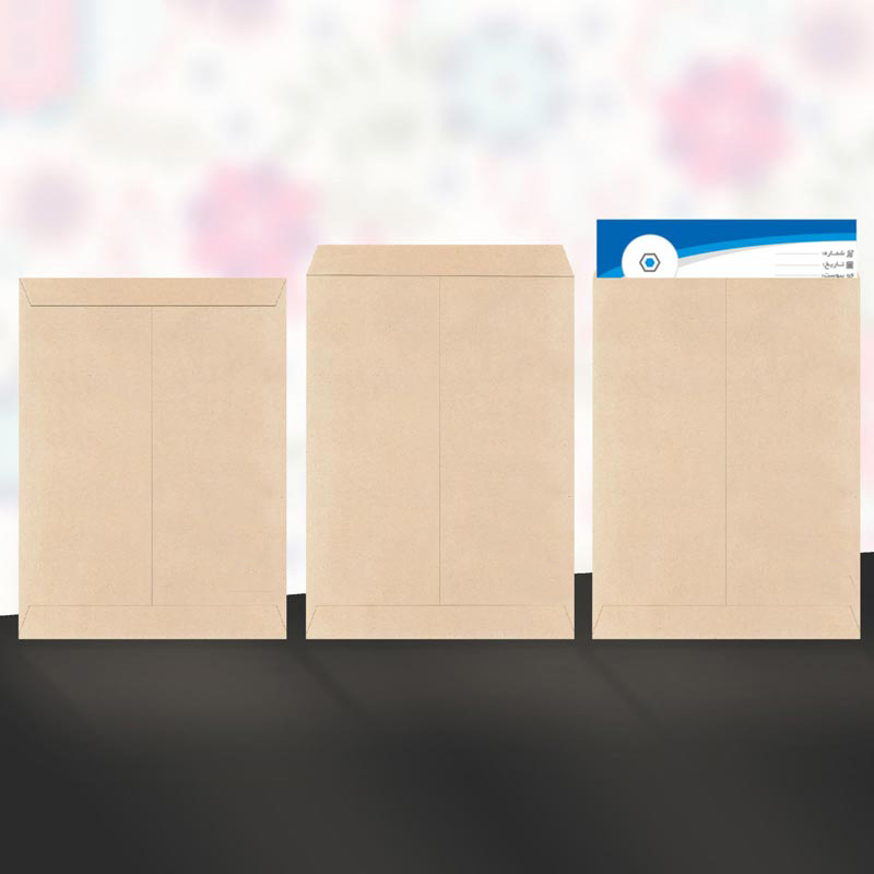پاکت مقوایی A5 بسته 100 عددی
