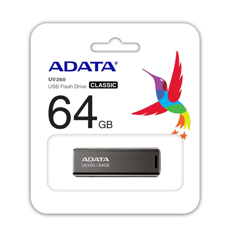 فلش ۶۴ گیگ ای دیتا مدل ADATA UV260 Classic