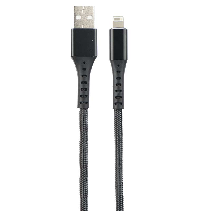 کابل آیفونی APAMA A001 2.4A 1m پوست ماری