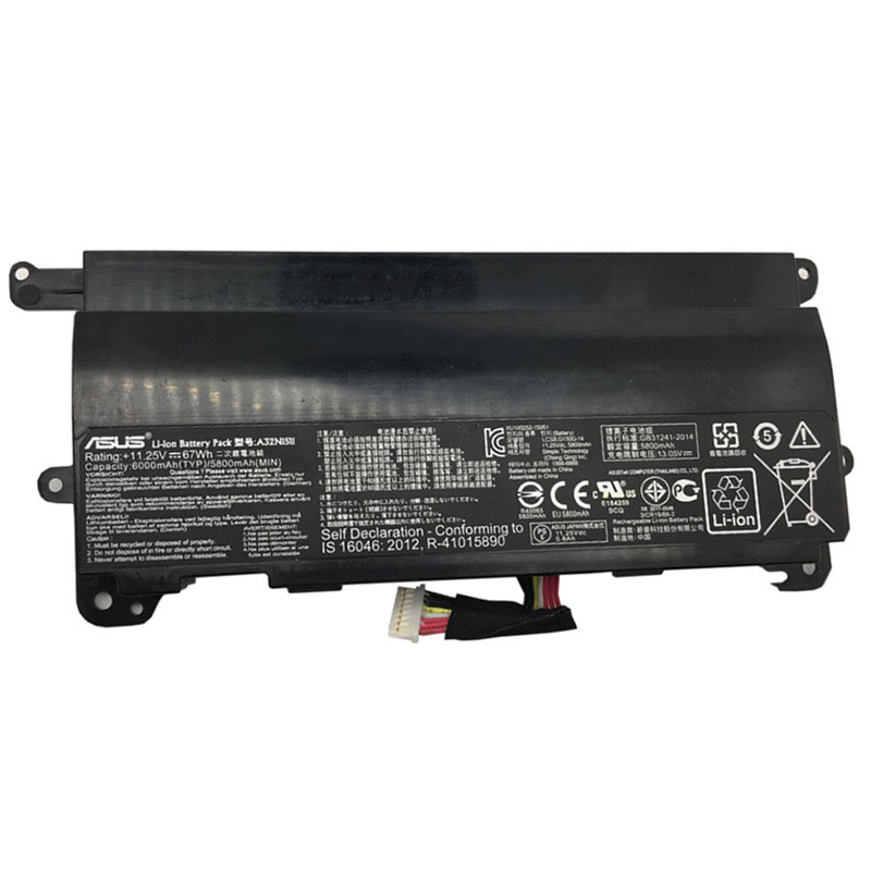 باتری اورجینال لپ تاپ ایسوس ASUS G752VL 6Cell