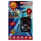 اسپیکر چمدانی بلوتوثی رم و فلش خور AVCROWNS CH-83W + میکروفن و ریموت کنترل