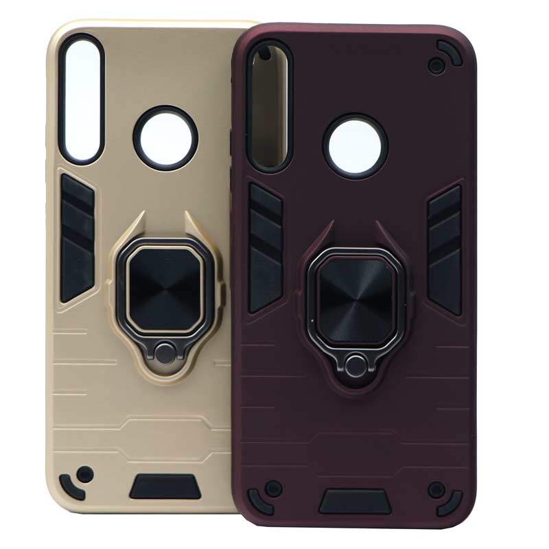 قاب ضد ضربه هولدر دار Black Panter هواوی Y7p