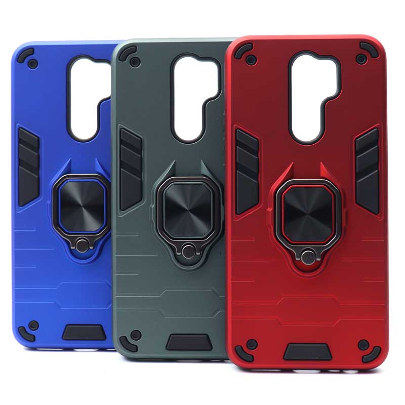 قاب ضد ضربه هولدر دار Black Panter شیائومی Redmi 9