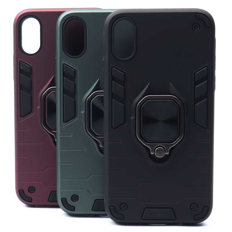 قاب ضد ضربه هولدر دار Black Panter آیفون iPhone X/XS