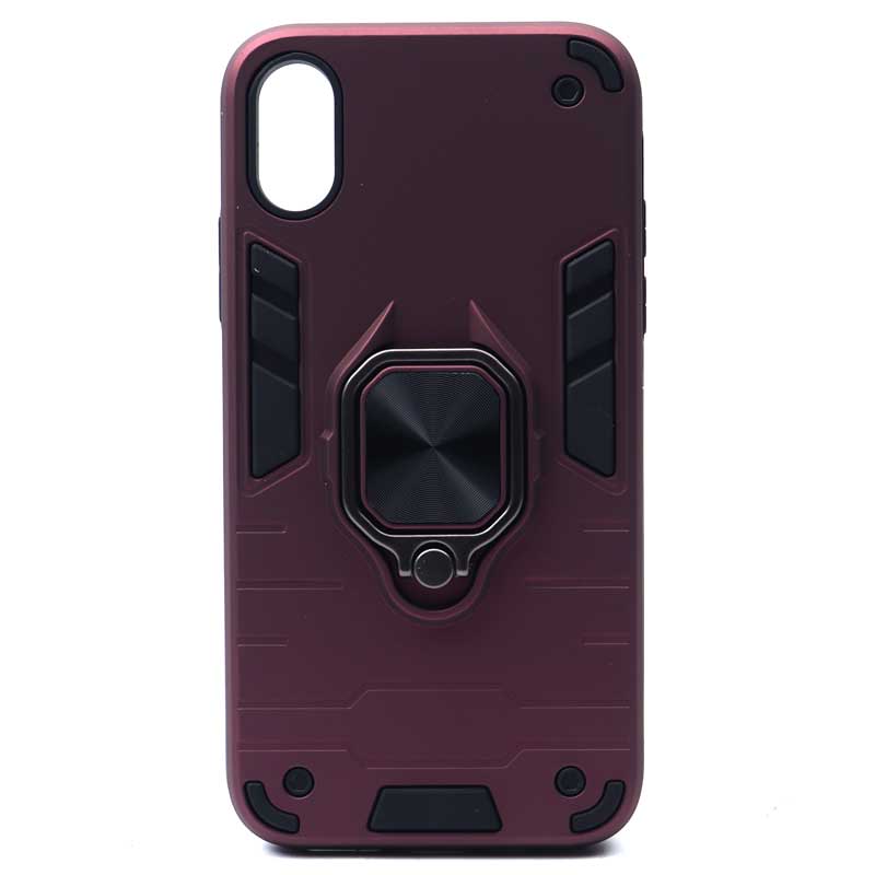 قاب ضد ضربه هولدر دار Black Panter آیفون iPhone X/XS