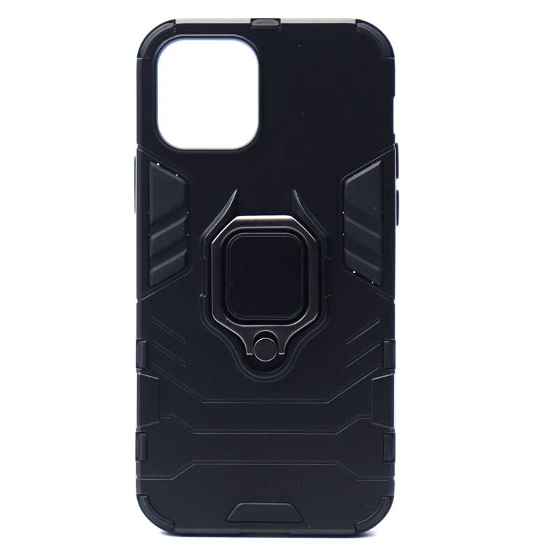 قاب ضد ضربه هولدر دار Keysion آیفون iPhone 12/12 Pro مشکی