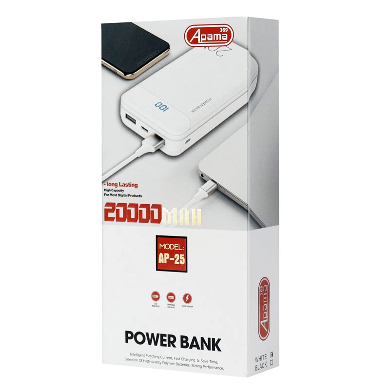 پاور بانک 20000 آپاما Apama AP-25