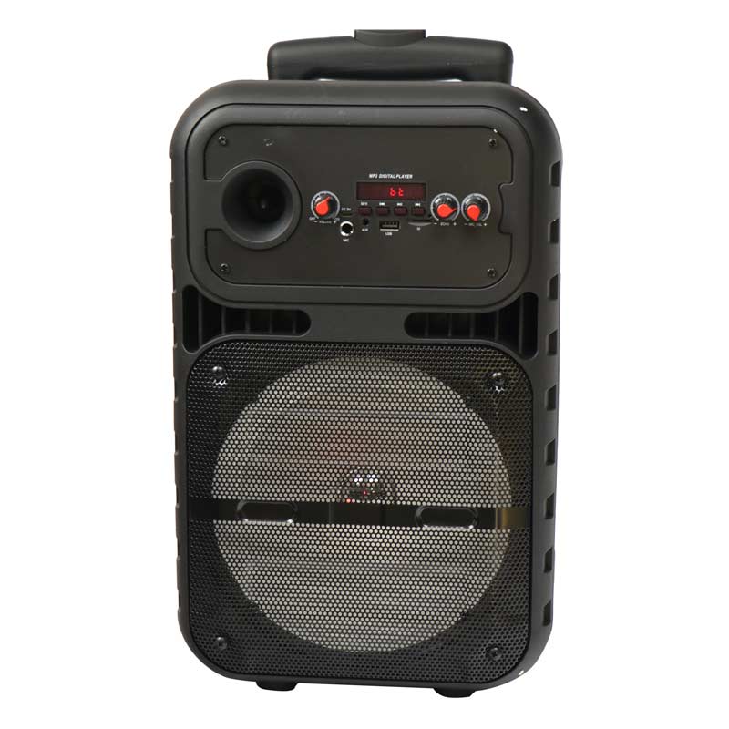اسپیکر چمدانی بلوتوثی رم و فلش خور BDT BD-8001 + میکروفون و ریموت کنترل