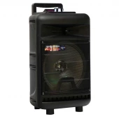اسپیکر چمدانی بلوتوثی رم و فلش خور BT CH-T81 + میکروفن و ریموت کنترل
