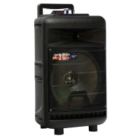 اسپیکر چمدانی بلوتوثی رم و فلش خور BT CH-T81 + میکروفن و ریموت کنترل