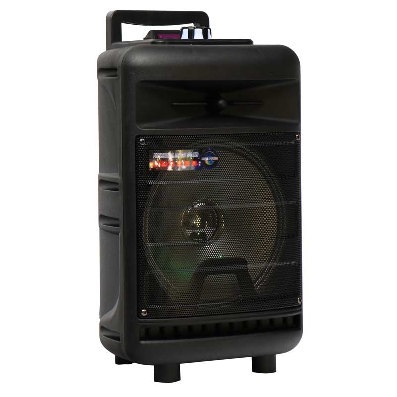 اسپیکر چمدانی بلوتوثی رم و فلش خور BT CH-T81 + میکروفن و ریموت کنترل