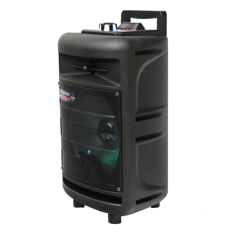 اسپیکر چمدانی بلوتوثی رم و فلش خور BT CH-T81 + میکروفن و ریموت کنترل