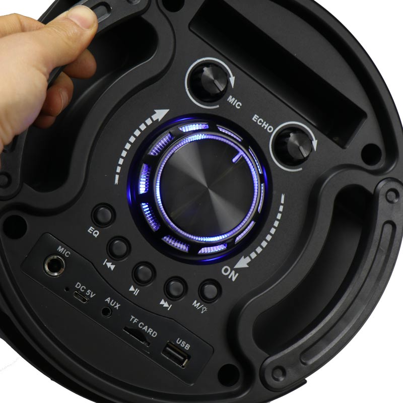 اسپیکر zqs 6201 بی تی با میکروفون و ریموت کنترل