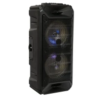 اسپیکر چمدانی رم و فلش خور BT ZQS-6205W +میکروفون و ریموت کنترل