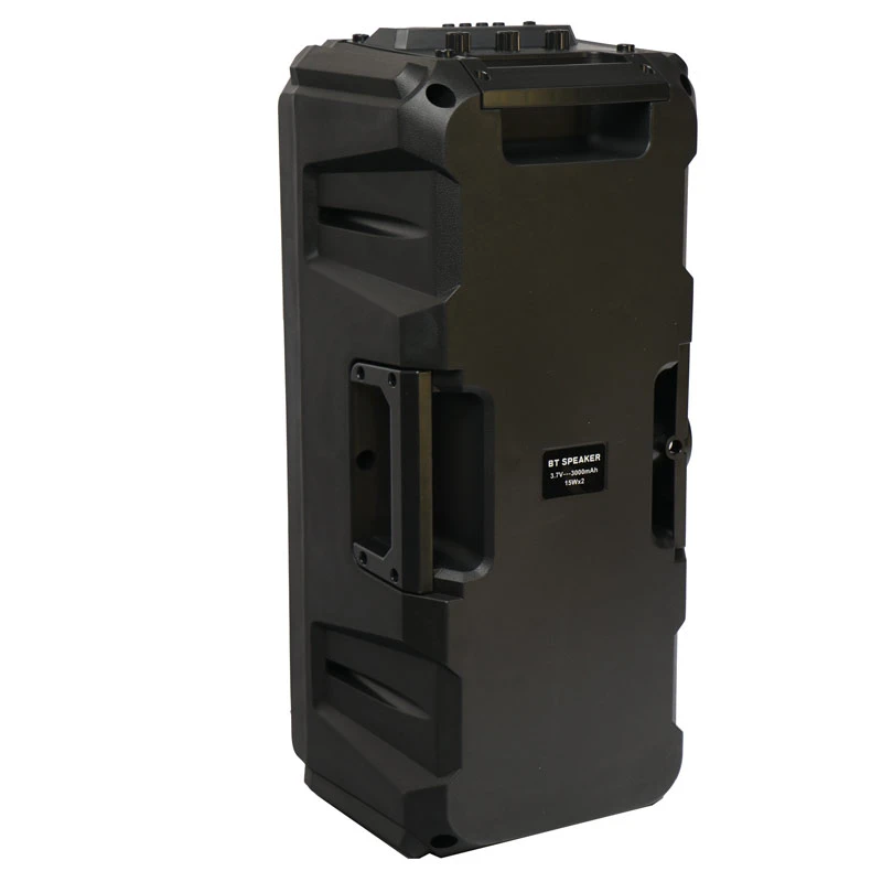 اسپیکر چمدانی رم و فلش خور BT ZQS-6205W +میکروفون و ریموت کنترل