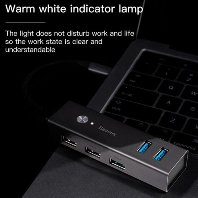 هاب 5 پورت USB3.0 باسئوس CAHUB-C0G